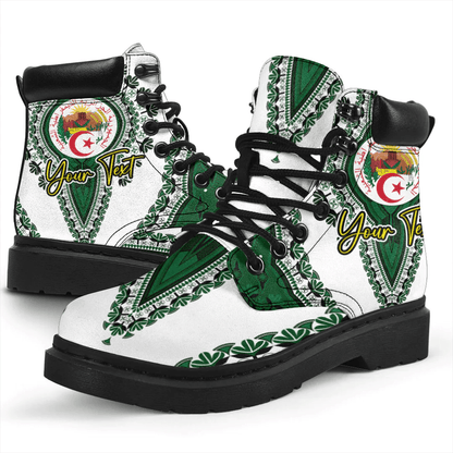 Africa Boots Algeria All Season Boots Vintage African Dashiki