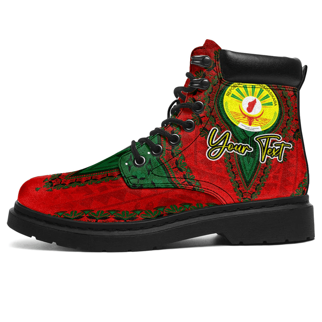 Africa Boots Madagascar All Season Boots Vintage African Dashiki