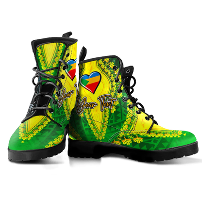 Africa Boots Red Sea Afar Democratic Organisation Leather Boots Vintage African Dashiki