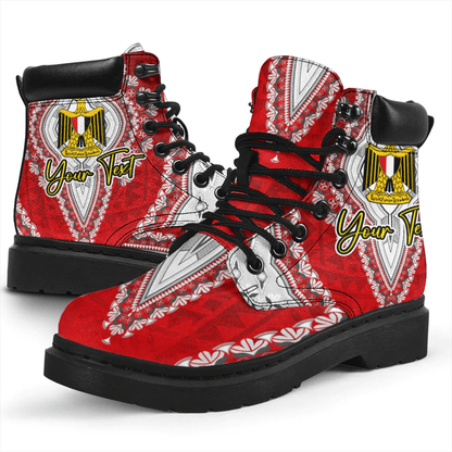 Africa Boots Egypt All Season Boots Vintage African Dashiki