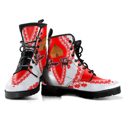 Africa Boots Southern Nations Ethiopia National Regional State Leather Boots Vintage African Dashiki