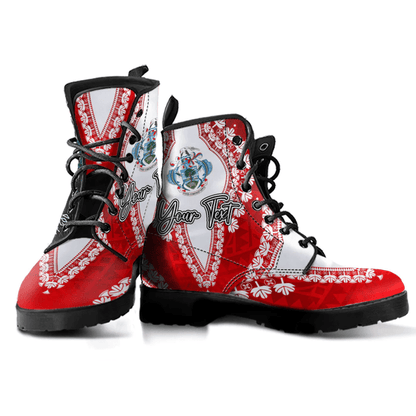 Africa Boots Seychelles Leather Boots Vintage African Dashiki