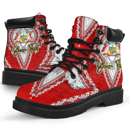 Africa Boots Mauritius All Season Boots Vintage African Dashiki