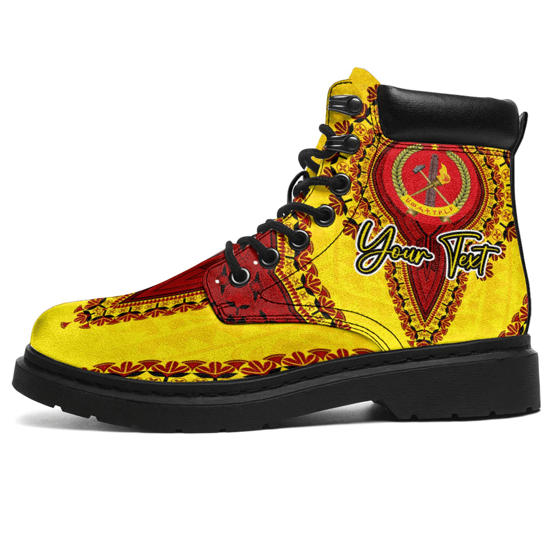 Africa Boots Tigray Yellow Version Ethiopia National Regional States All Season Boots Vintage African Dashiki