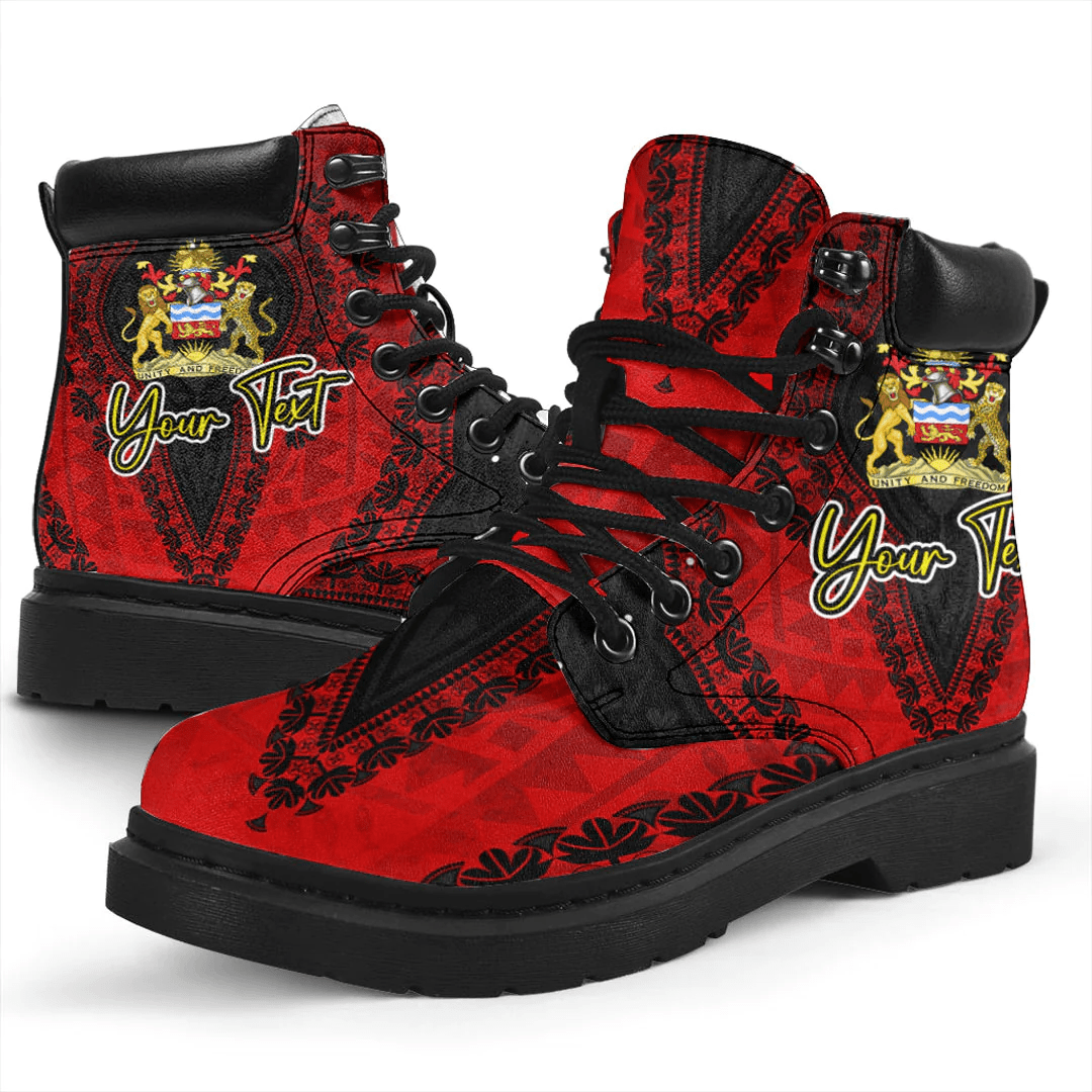 Africa Boots Malawi All Season Boots Vintage African Dashiki