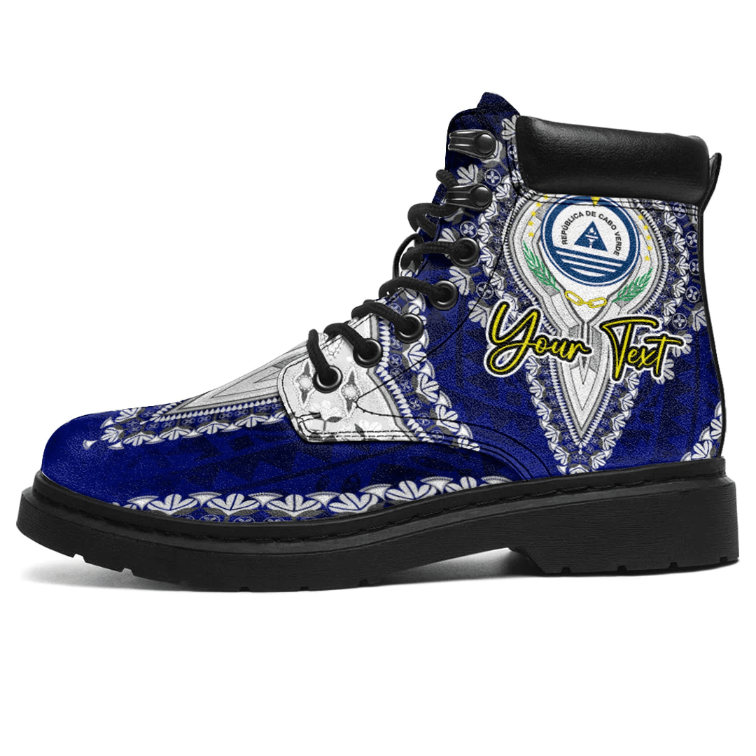 Africa Boots Cape Verde All Season Boots Vintage African Dashiki