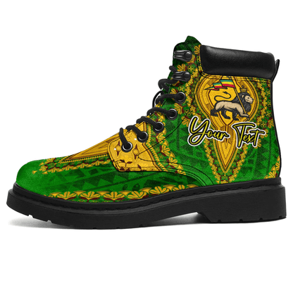 Africa Boots Ethiopia All Season Boots Vintage African Dashiki