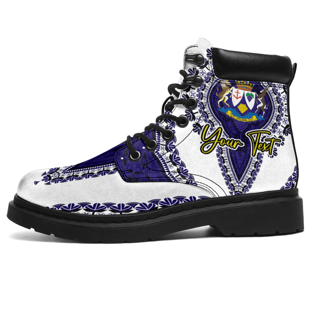 Africa Boots Western Cape Region of South Africa All Season Boots Vintage African Dashiki