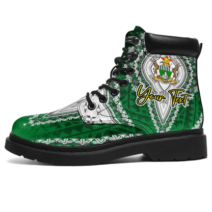 Africa Boots Sudan Green Version All Season Boots Vintage African Dashiki