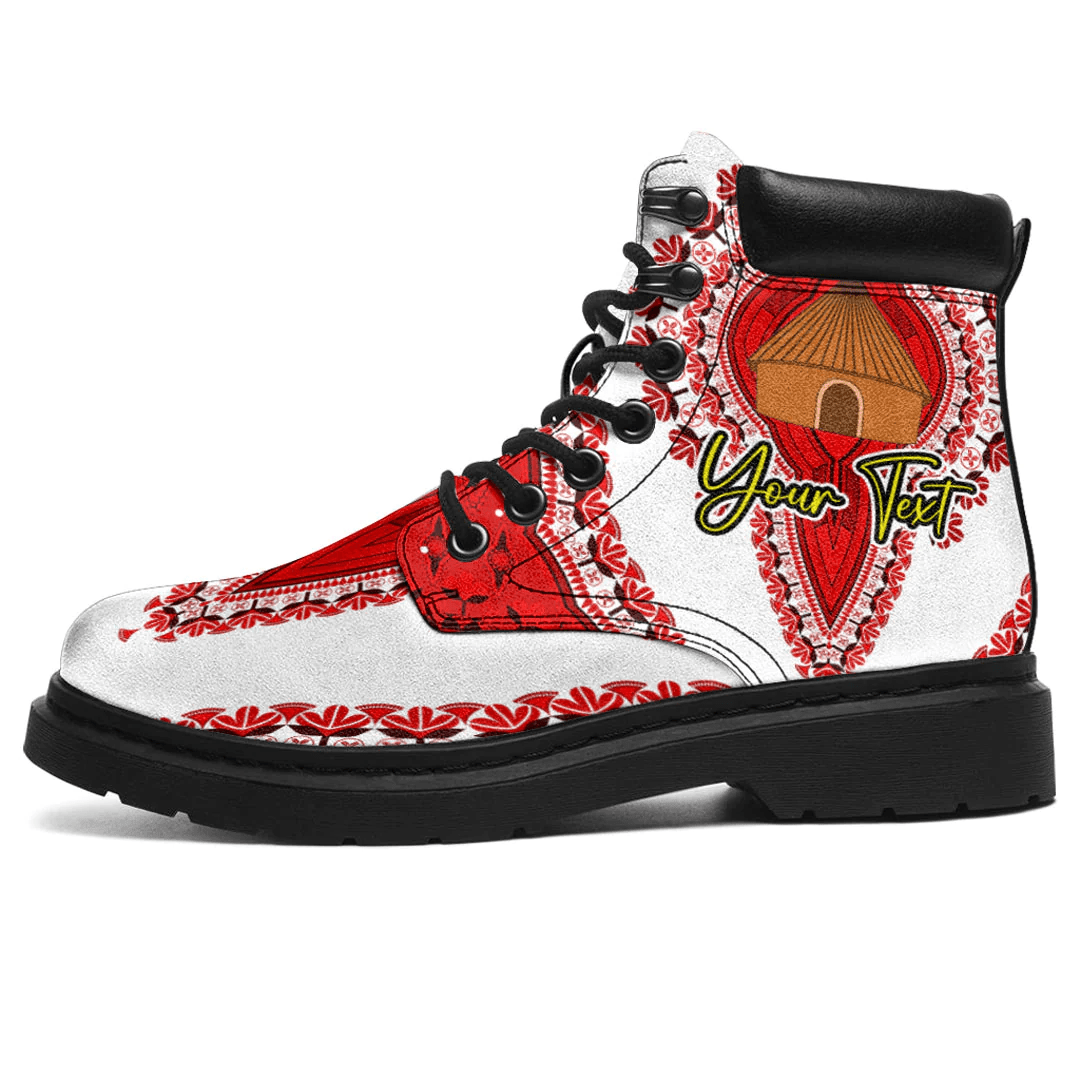Africa Boots Southern Nations Ethiopia National Regional State All Season Boots Vintage African Dashiki