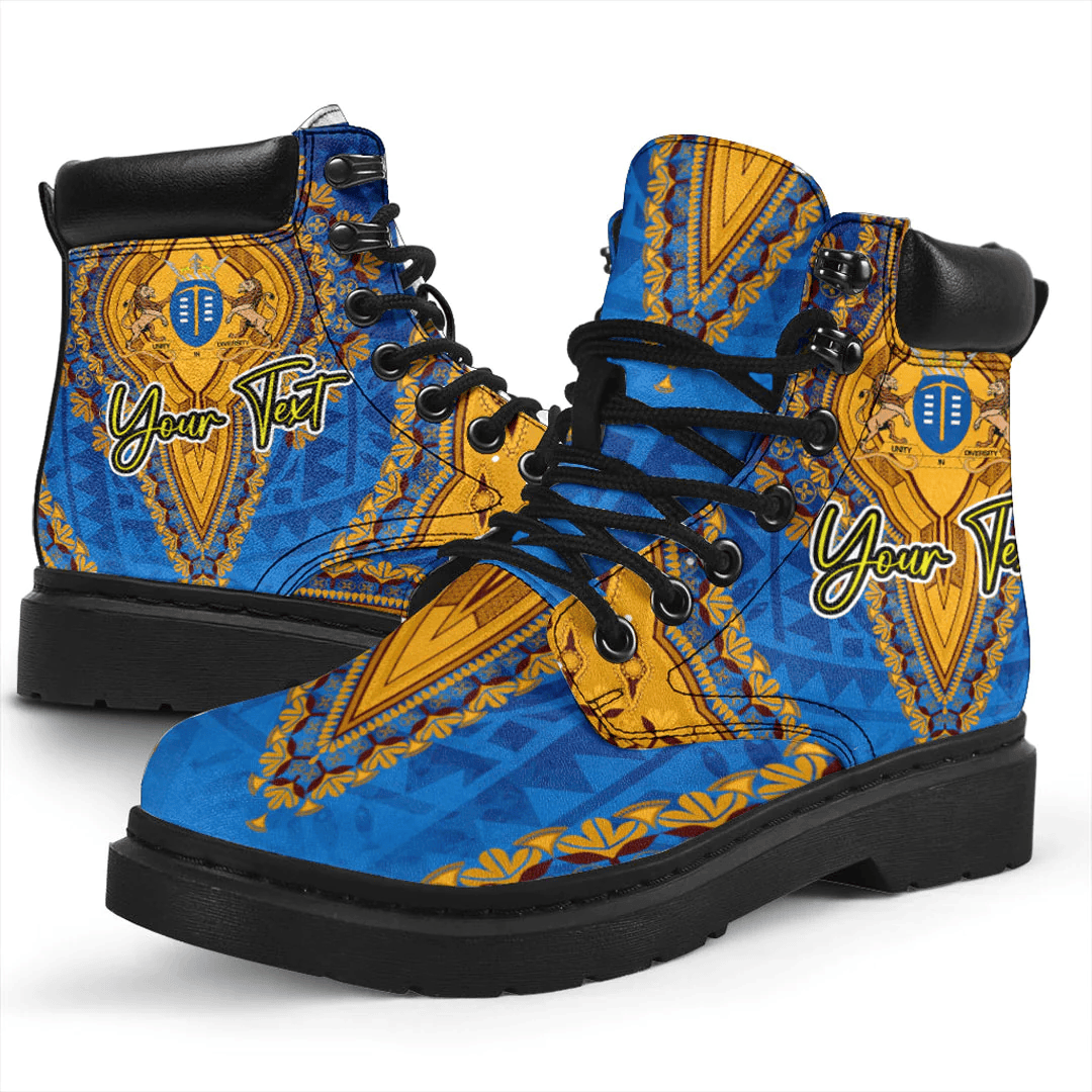 Africa Boots Gauteng Region of South Africa All Season Boots Vintage African Dashiki