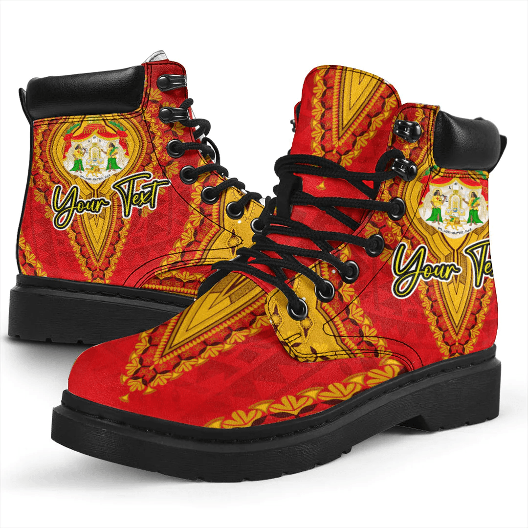 Africa Boots Oromo All Season Boots Vintage African Dashiki
