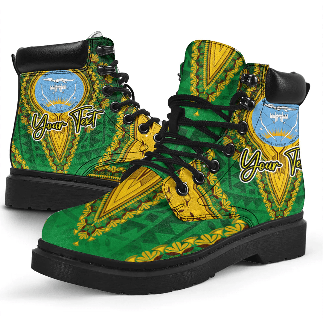 Africa Boots Mali All Season Boots Vintage African Dashiki