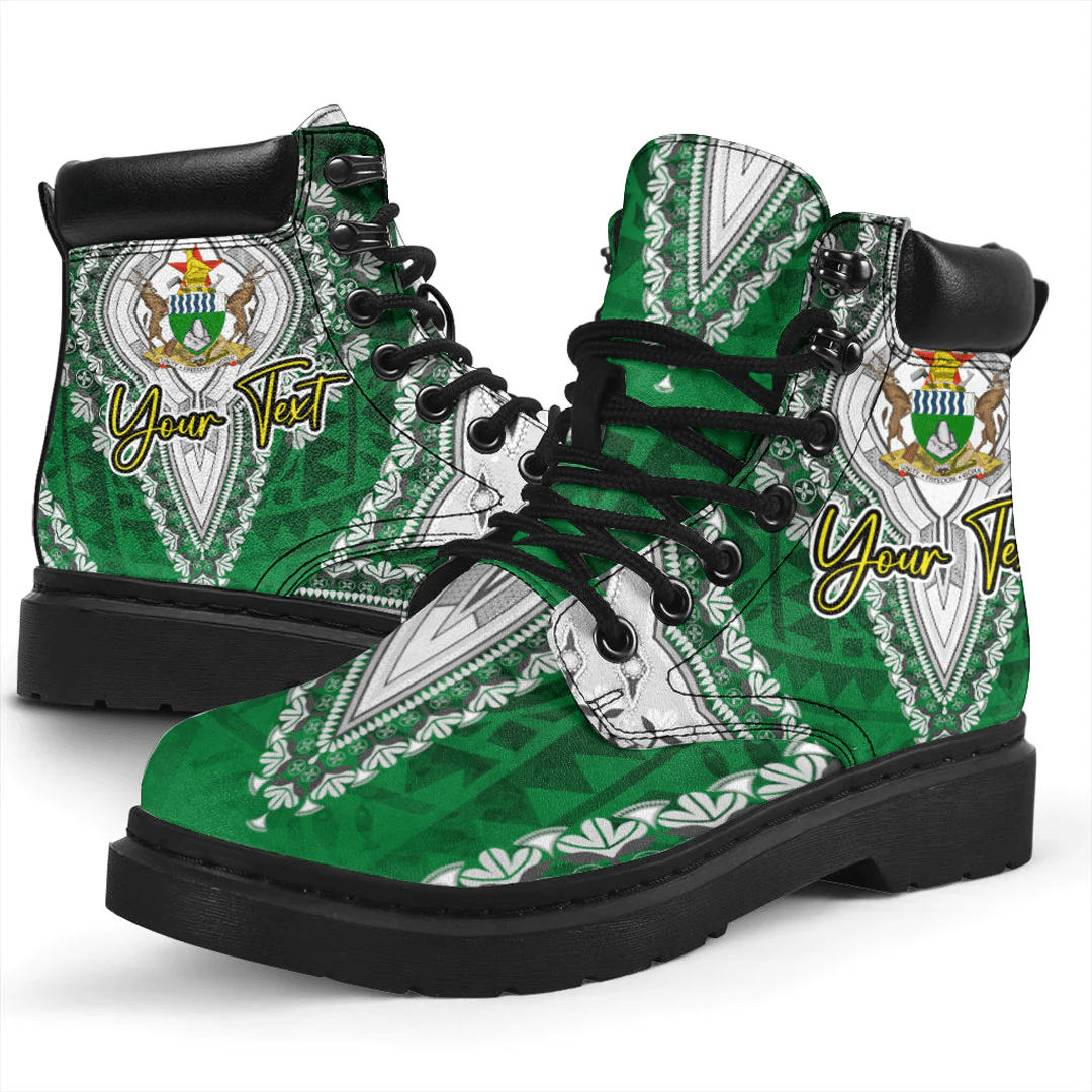 Africa Boots Sudan Green Version All Season Boots Vintage African Dashiki