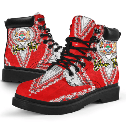 Africa Boots Northern Cape Region of South Africa All Season Boots Vintage African Dashiki