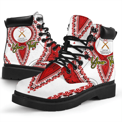 Africa Boots Afar White Version Ethiopia National Regional State All Season Boots Vintage African Dashiki