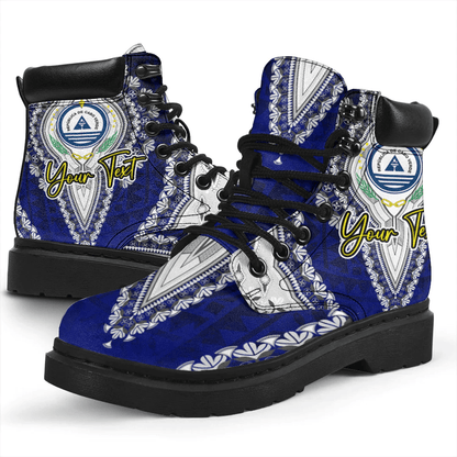 Africa Boots Cape Verde All Season Boots Vintage African Dashiki