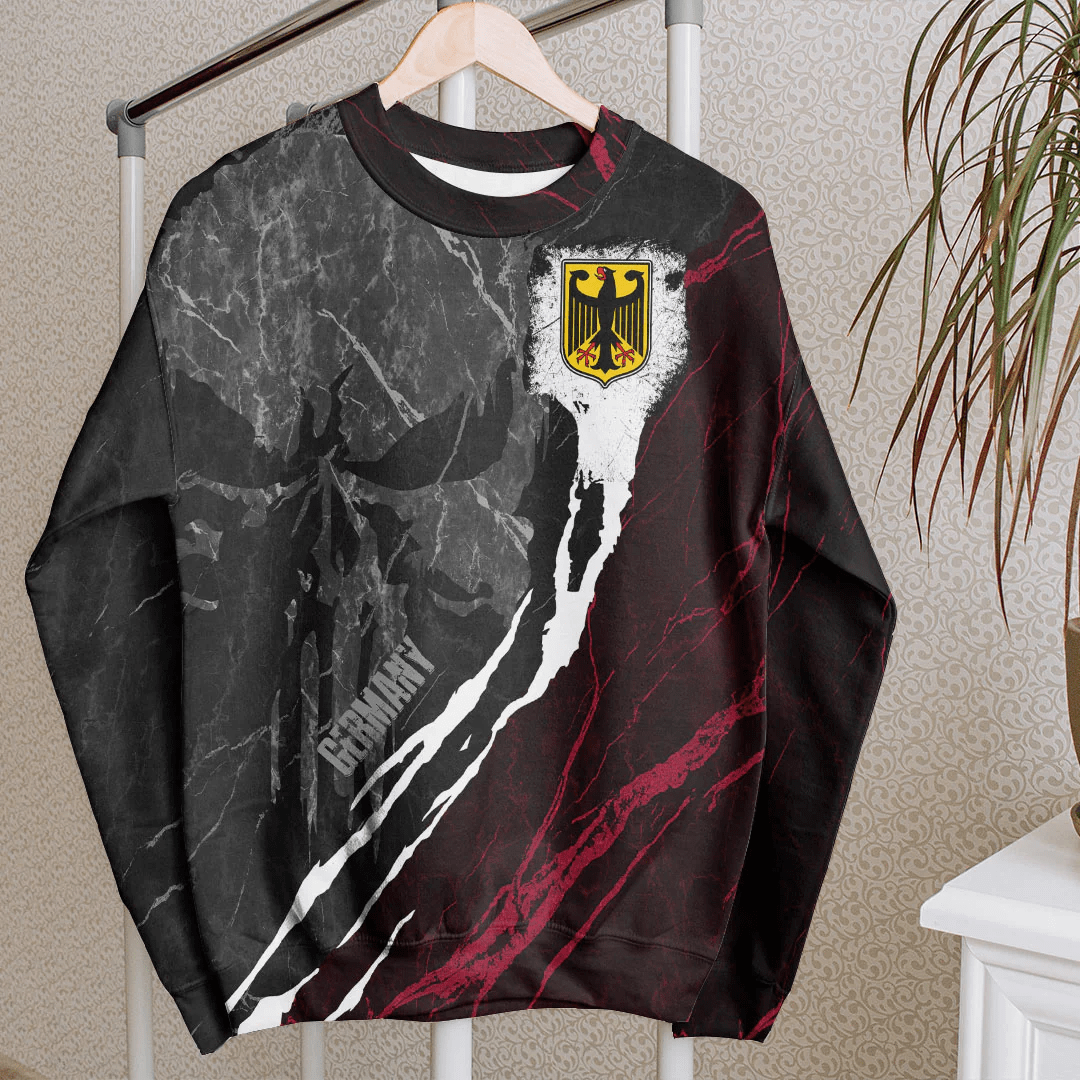 Clothing Germany Sweatshirt Skull Pro Jersey