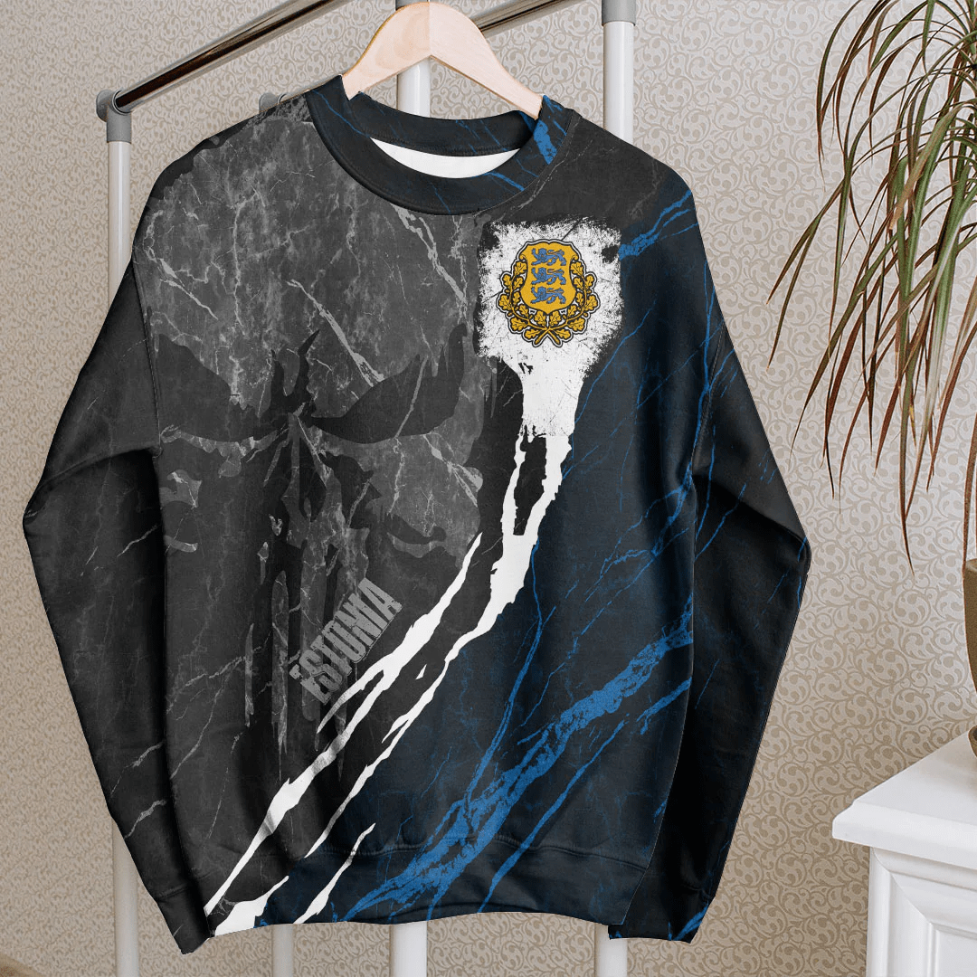 Clothing Estonia Sweatshirt Skull Pro Jersey