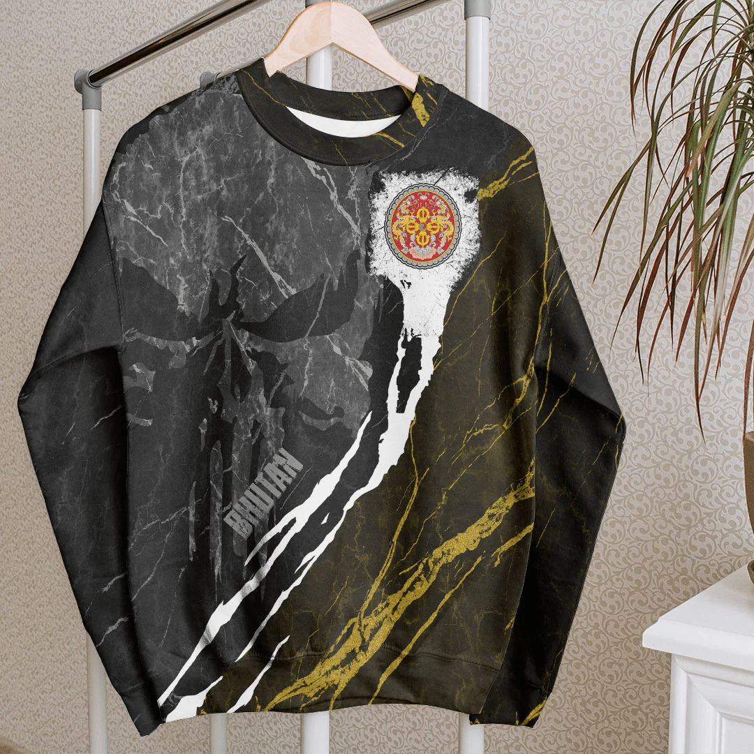 Clothing Bhutan Sweatshirt Skull Pro Jersey