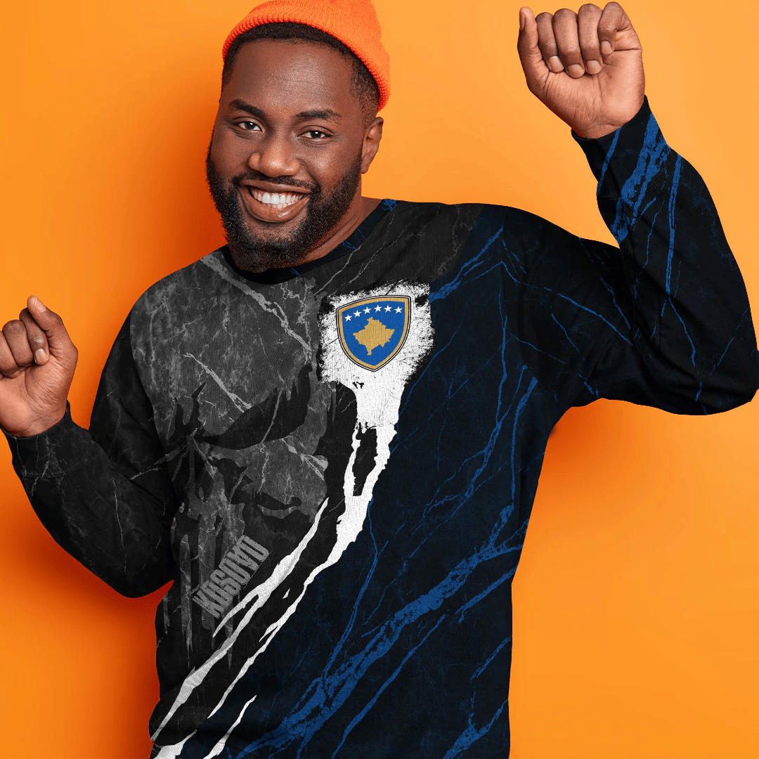Clothing Kosovo Sweatshirt Skull Pro Jersey