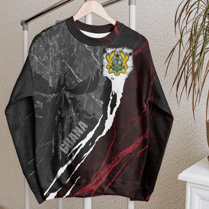 Clothing Ghana Sweatshirt Skull Pro Jersey