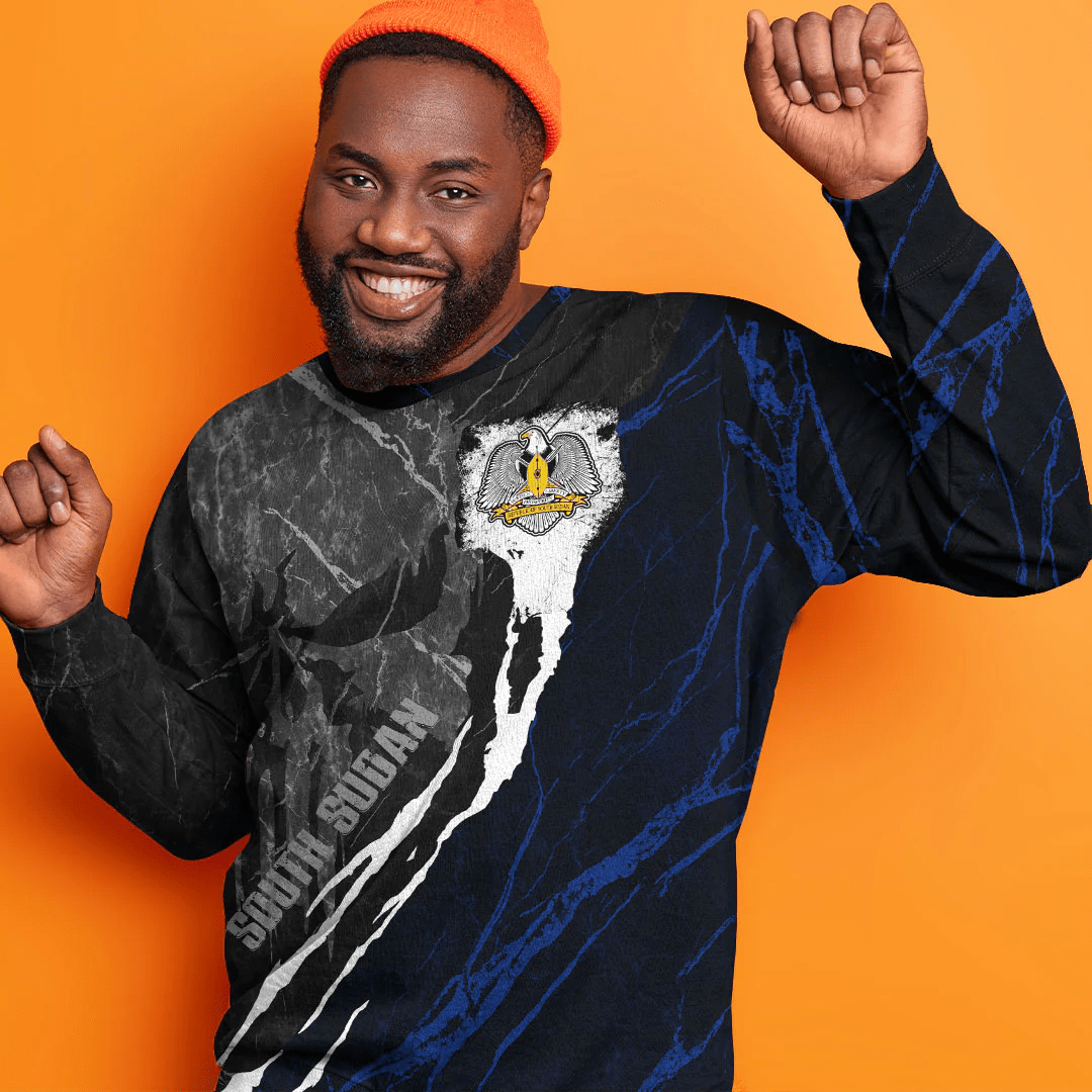 Clothing South Sudan Sweatshirt Skull Pro Jersey