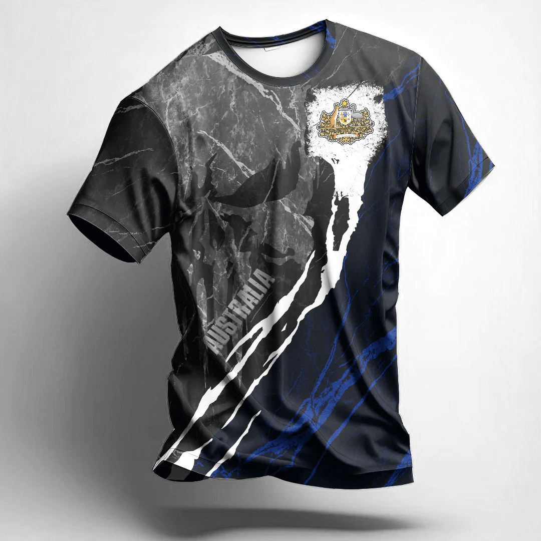 Clothing Australia T Shirt Skull Pro Jersey