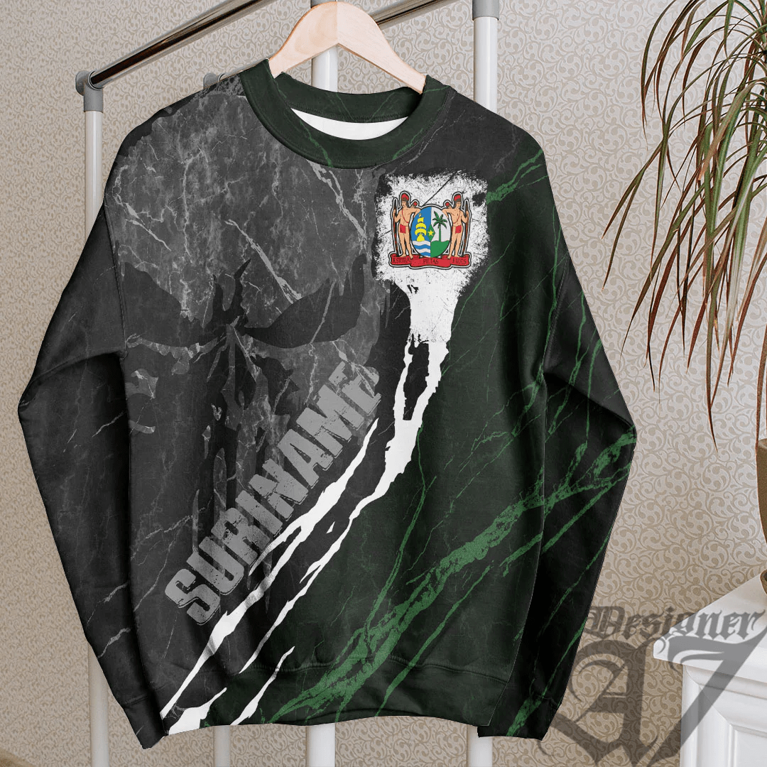 Clothing Suriname Sweatshirt Skull Pro Jersey