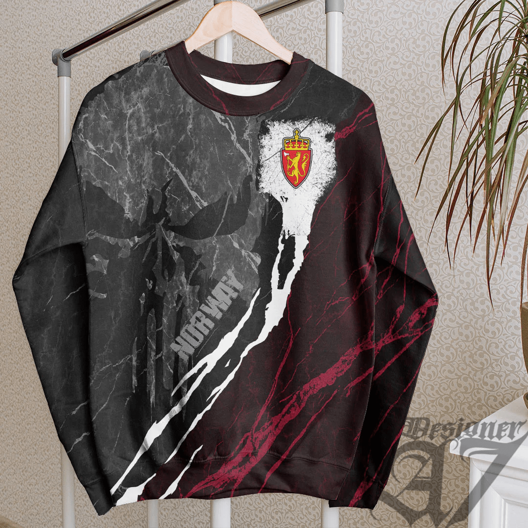 Clothing Norway Sweatshirt Skull Pro Jersey