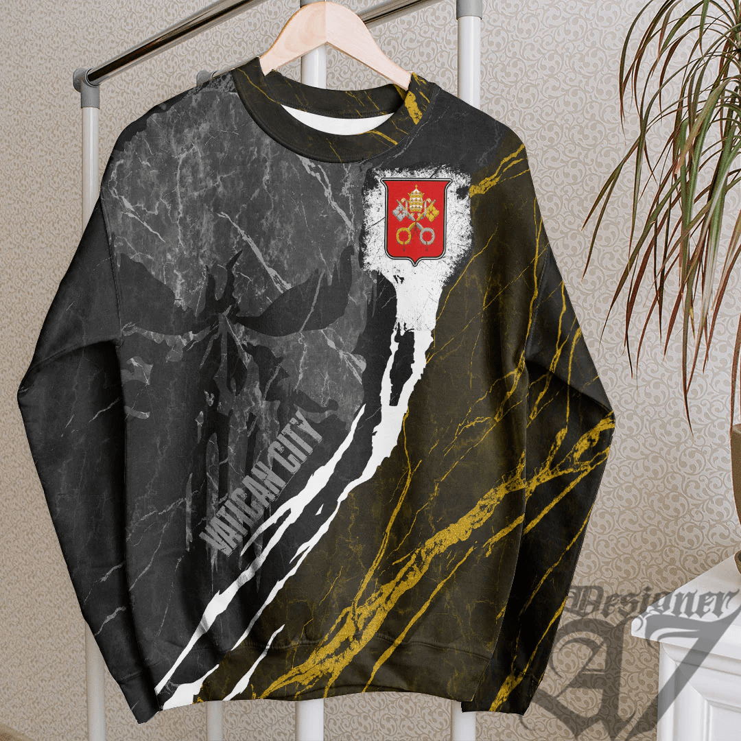 Clothing Vatican City Sweatshirt Skull Pro Jersey