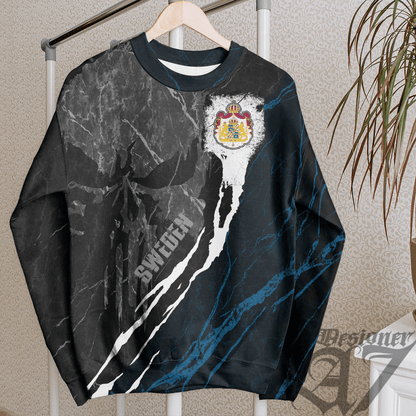 Clothing Sweden Sweatshirt Skull Pro Jersey