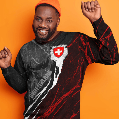Clothing Switzerland Sweatshirt Skull Pro Jersey