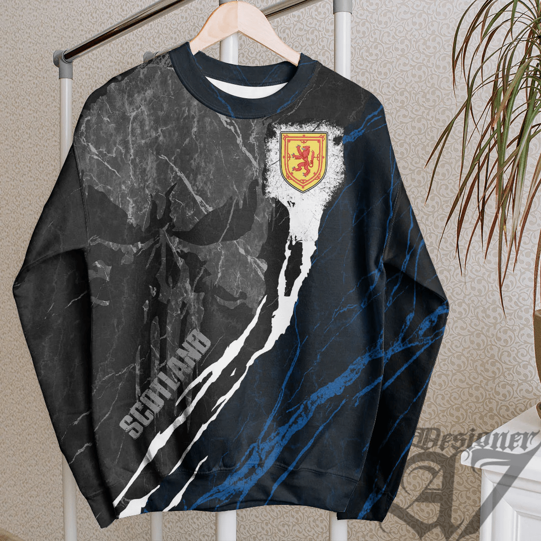Clothing Scotland Sweatshirt Skull Pro Jersey
