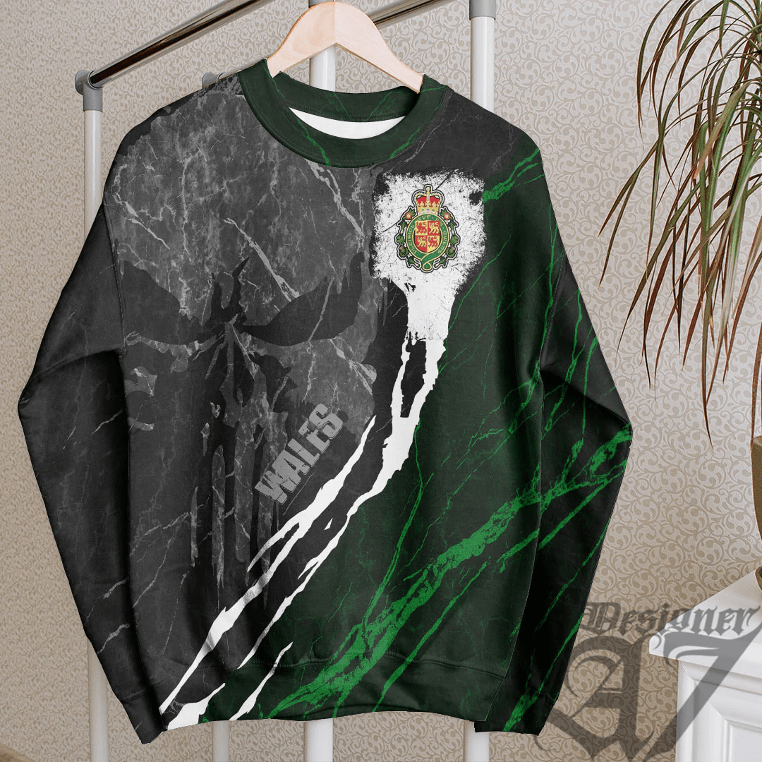 Clothing Wales Sweatshirt Skull Pro Jersey