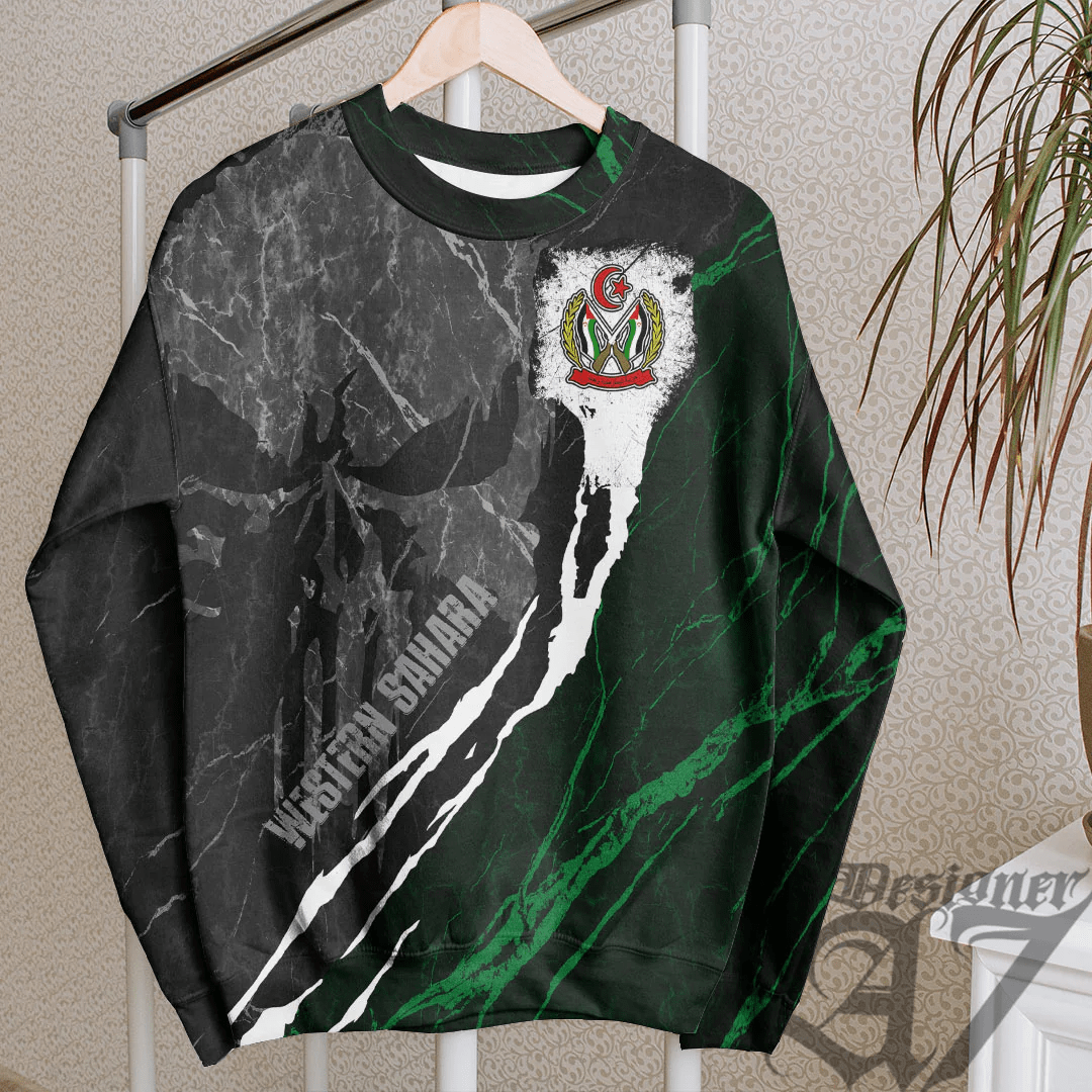 Clothing Western Sahara Sweatshirt Skull Pro Jersey
