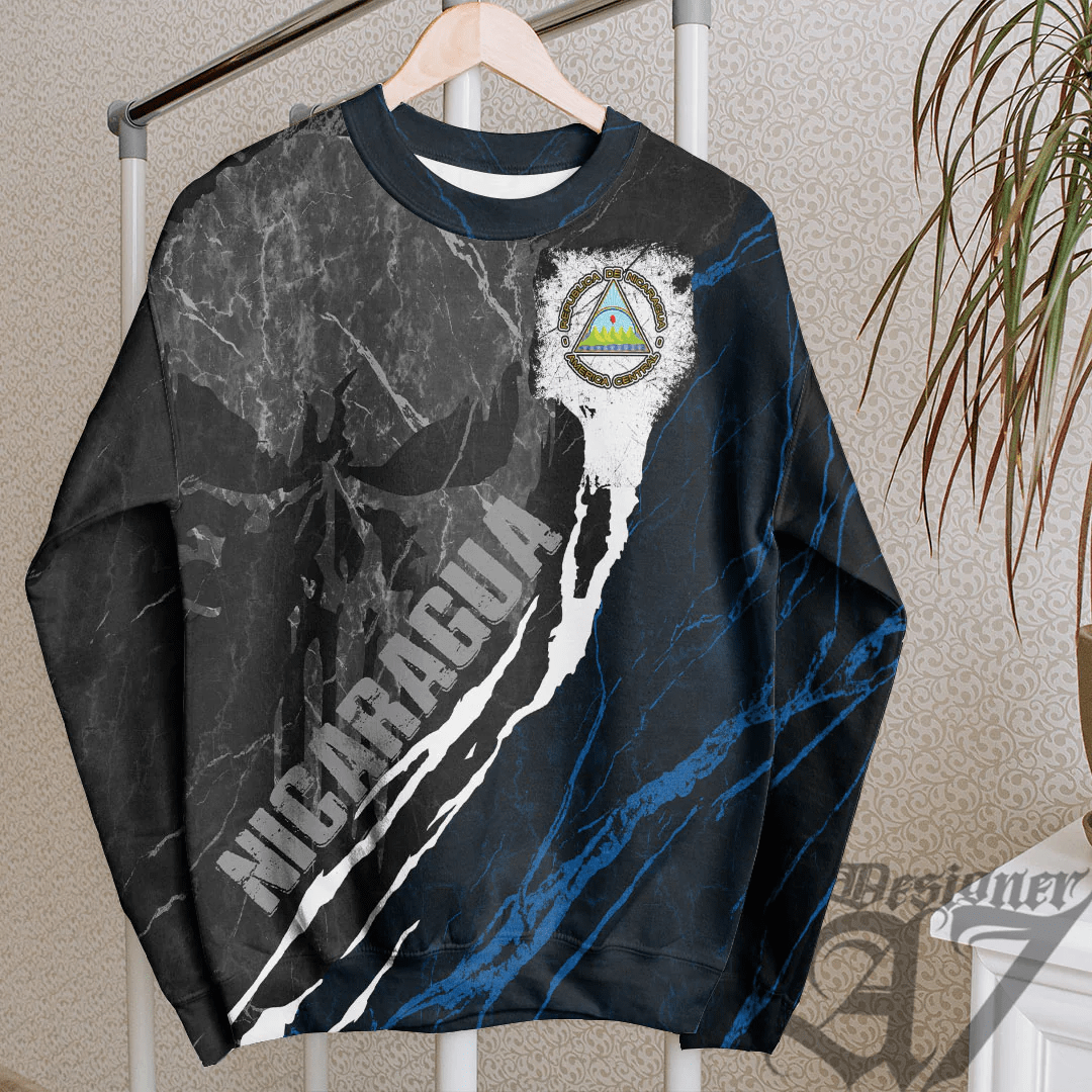 Clothing Nicaragua Sweatshirt Skull Pro Jersey