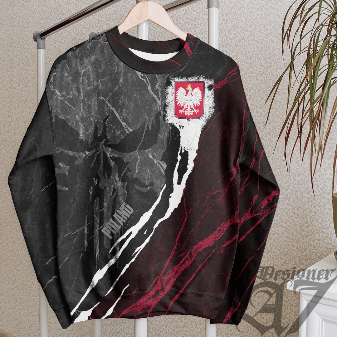 Clothing Poland Sweatshirt Skull Pro Jersey