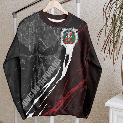 Clothing Dominican Republic Sweatshirt Skull Pro Jersey