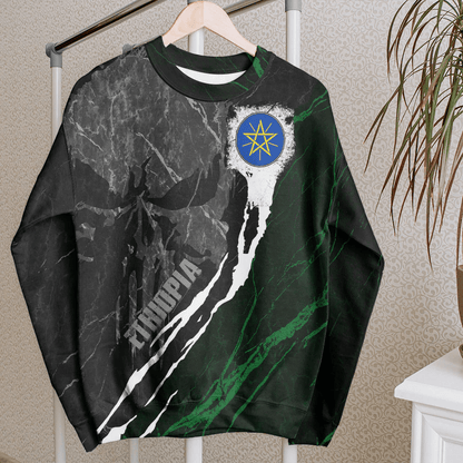 Clothing Ethiopia Sweatshirt Skull Pro Jersey