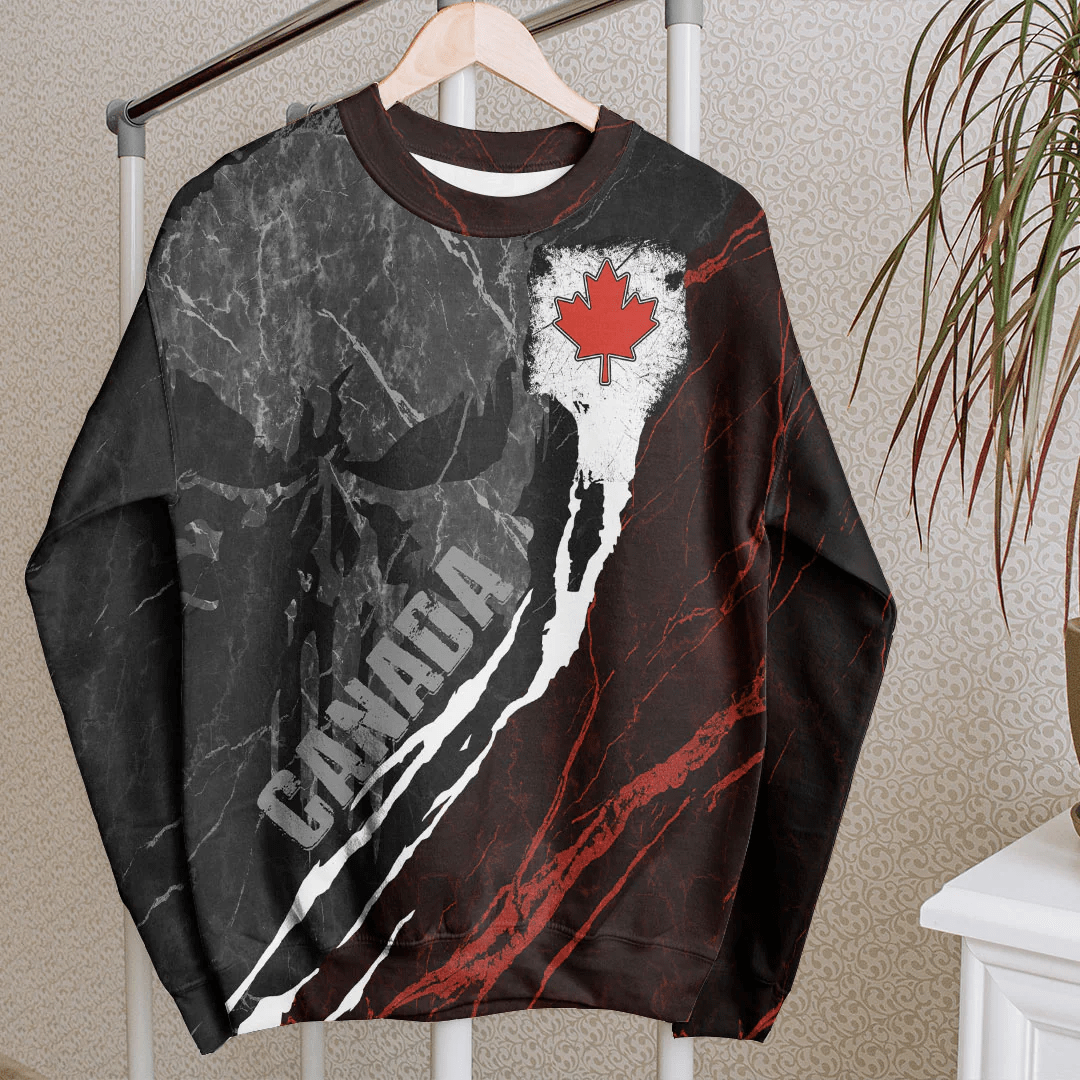 Clothing Canada Sweatshirt Skull Pro Jersey