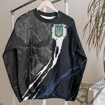Clothing Ukraine Sweatshirt Skull Pro Jersey