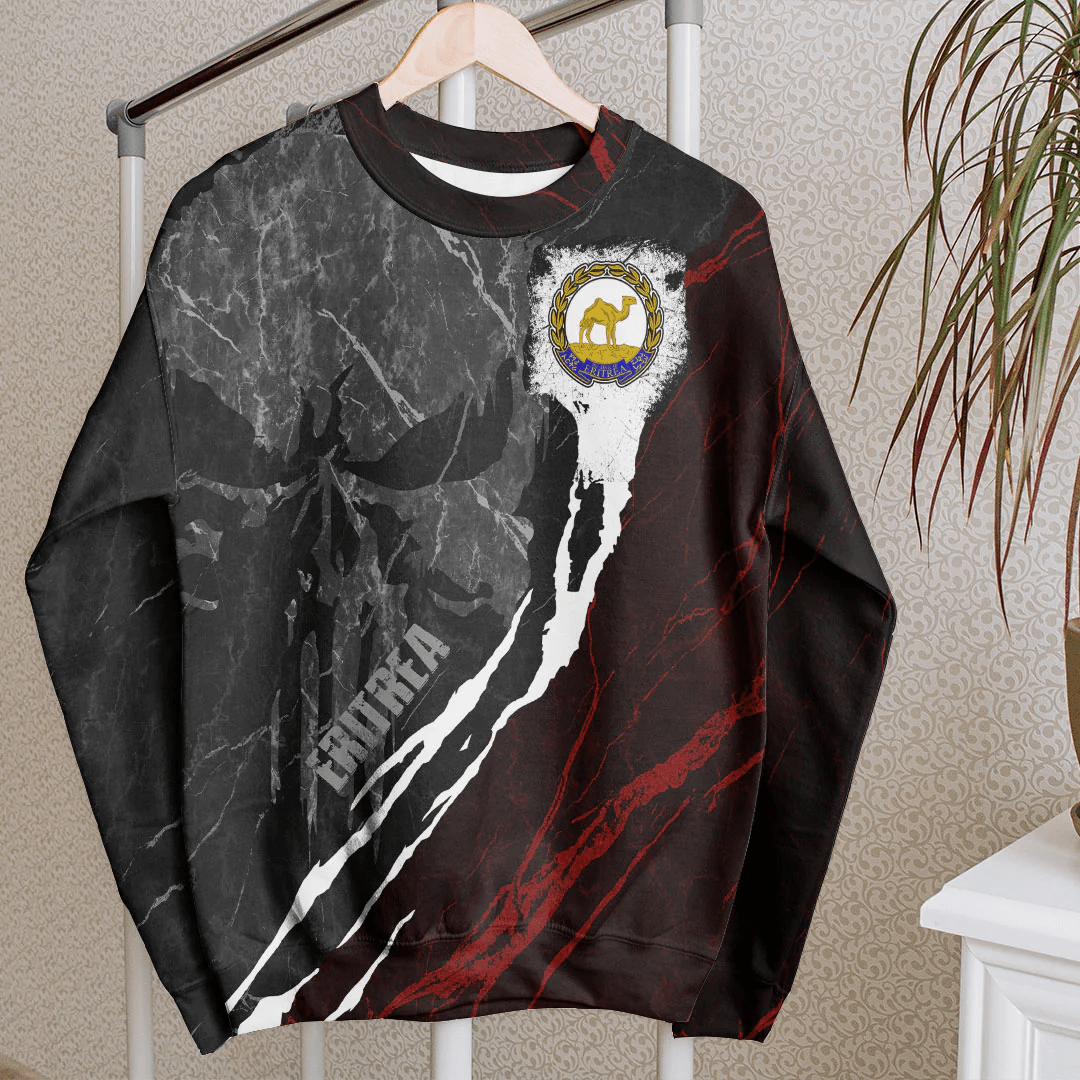 Clothing Eritrea Sweatshirt Skull Pro Jersey