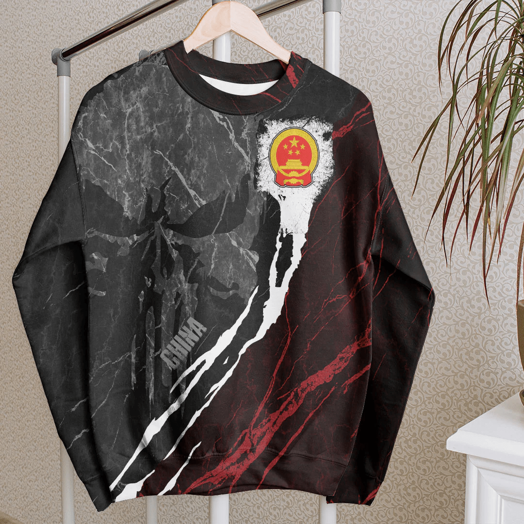 Clothing China Sweatshirt Skull Pro Jersey