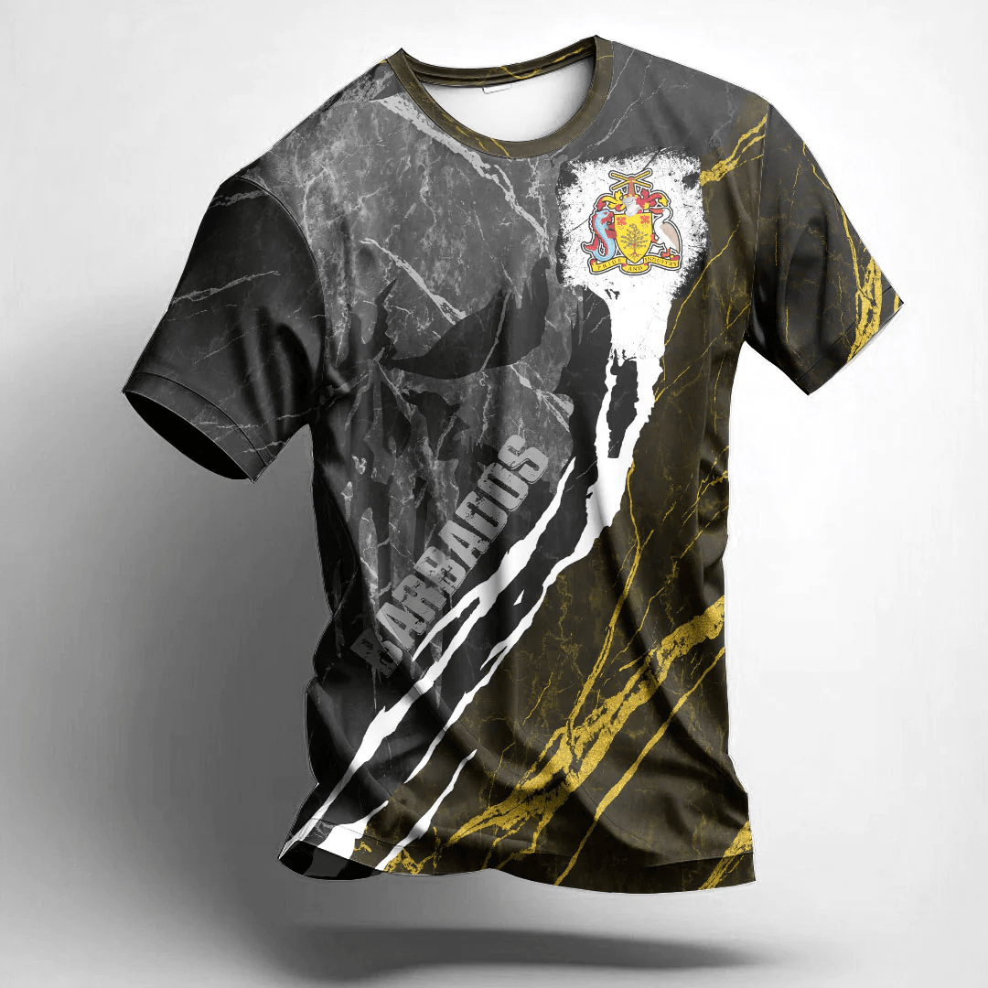 Clothing Barbados T Shirt Skull Pro Jersey