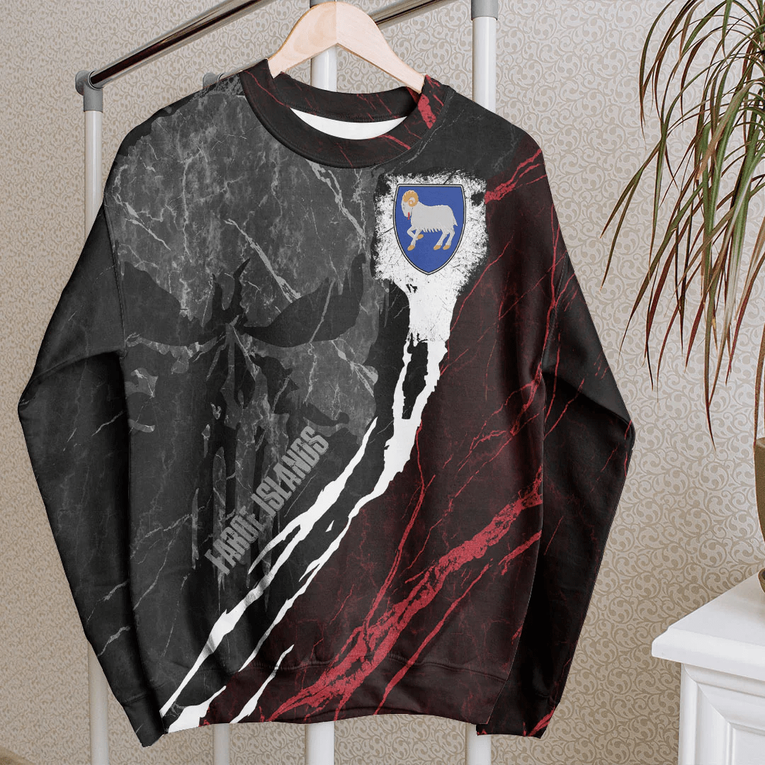 Clothing Faroe Islands Sweatshirt Skull Pro Jersey