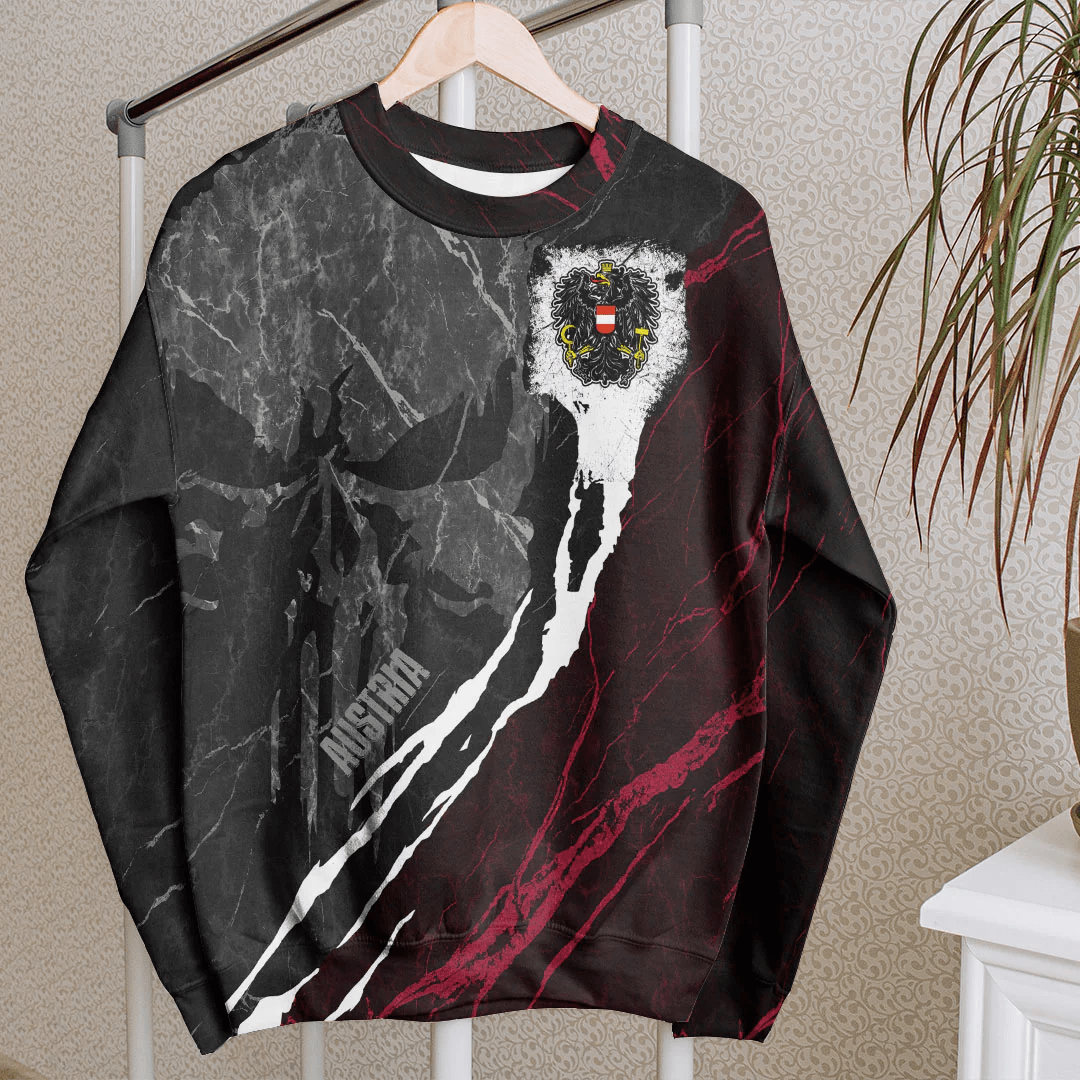 Clothing Austria Sweatshirt Skull Pro Jersey
