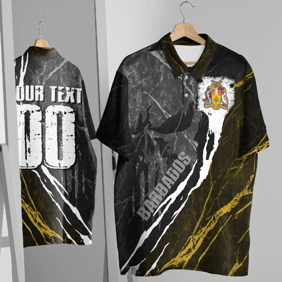 Clothing Barbados Polo Shirt Skull Pro Jersey