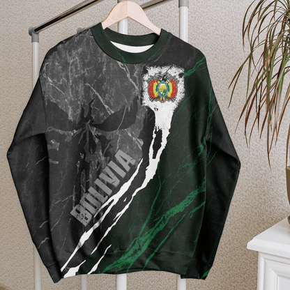 Clothing Bolivia Sweatshirt Skull Pro Jersey