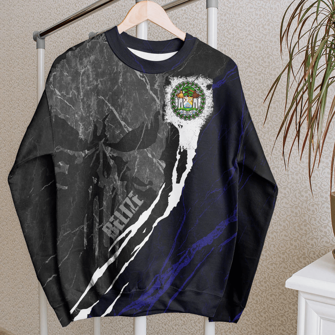 Clothing Belize Sweatshirt Skull Pro Jersey